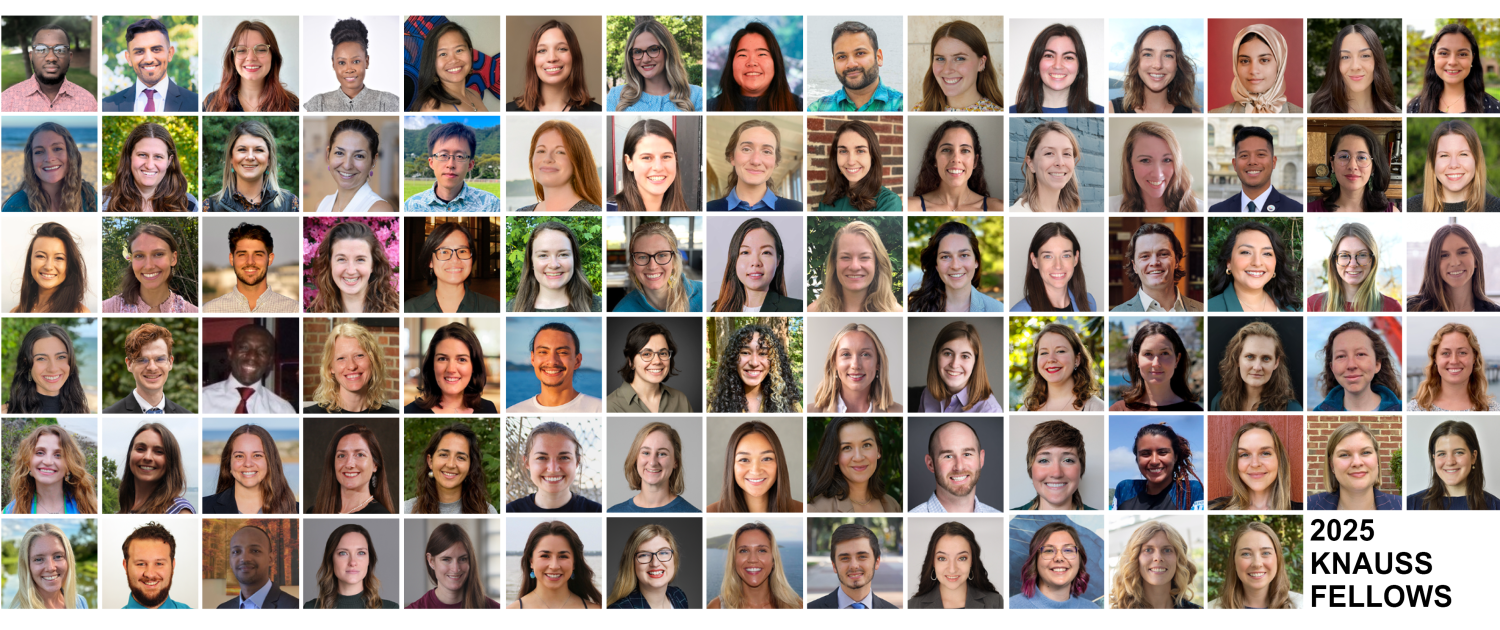 Collage of all 88 Knauss Fellows in the 2025 cohort